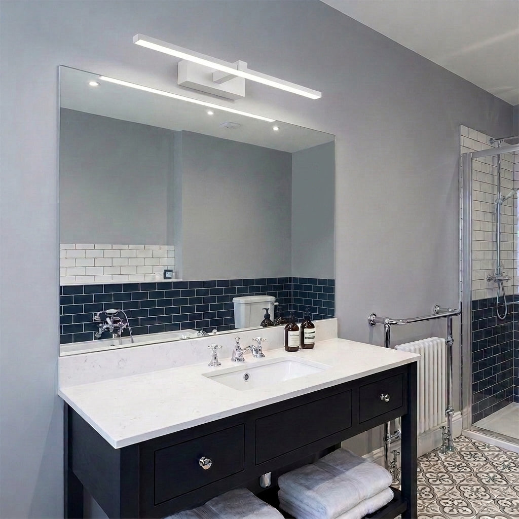 Jexlu - Linear LED Vanity Mirror Light - Modern Bathroom Wall Sconce