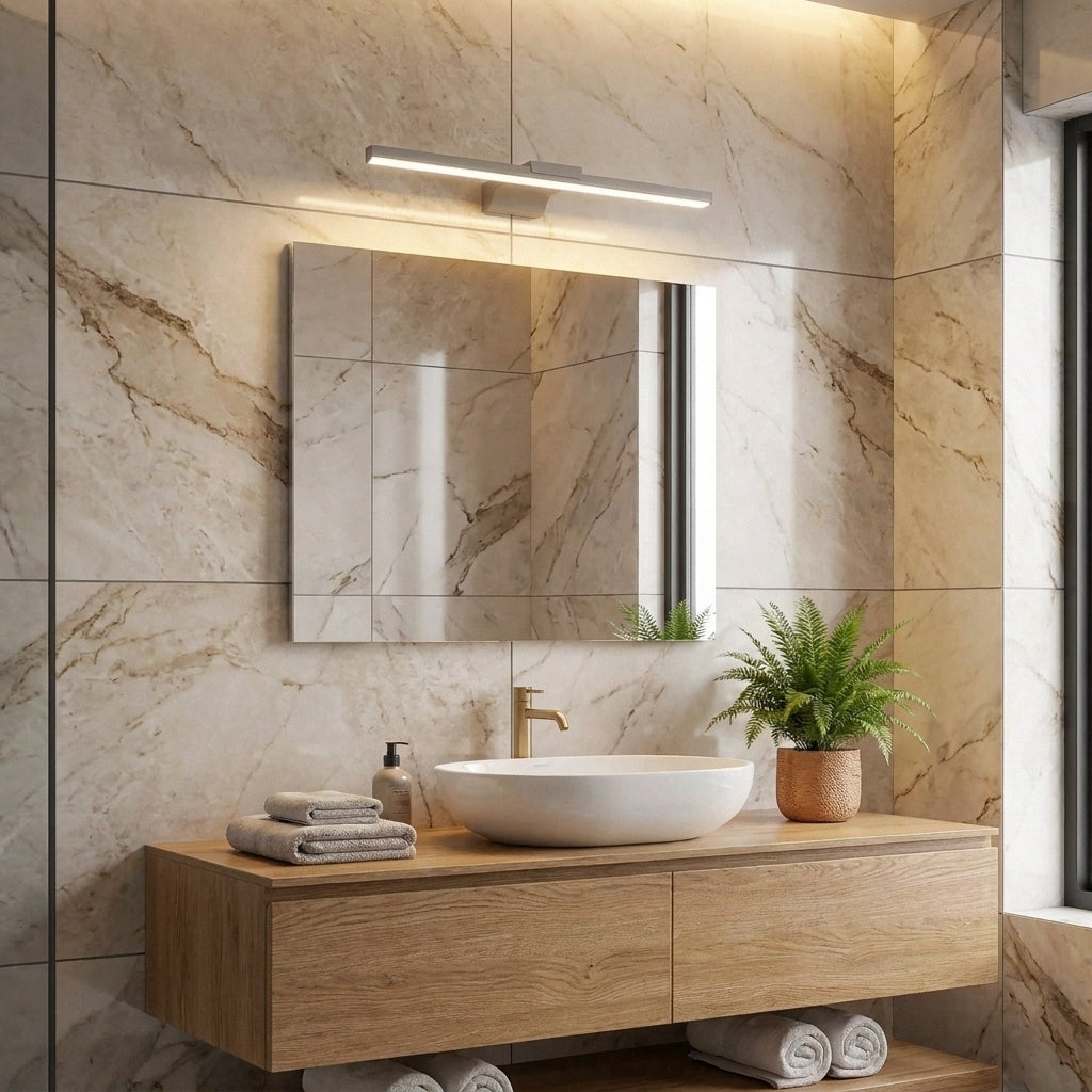 Arzo - Waterproof LED Bathroom Mirror Light - Modern Vanity Wall Lamp