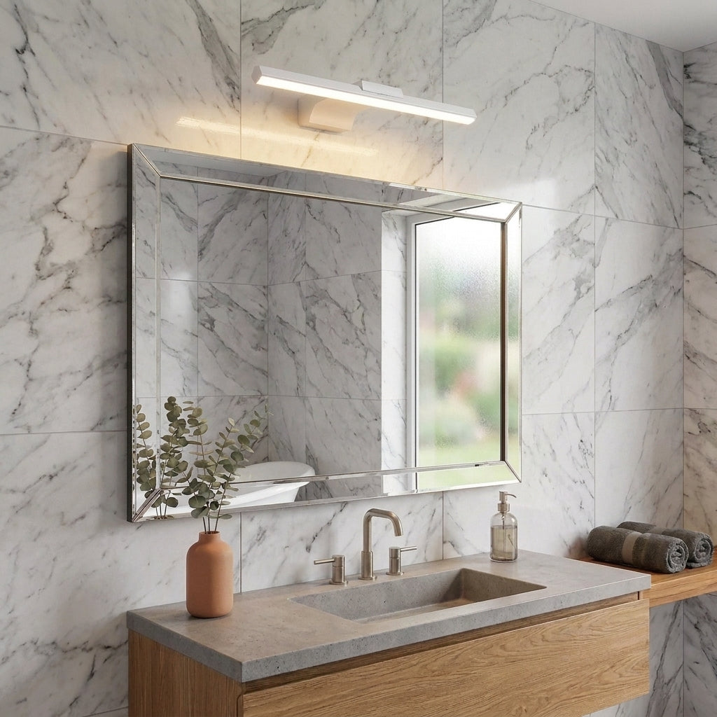 Arzo - Waterproof LED Bathroom Mirror Light - Modern Vanity Wall Lamp