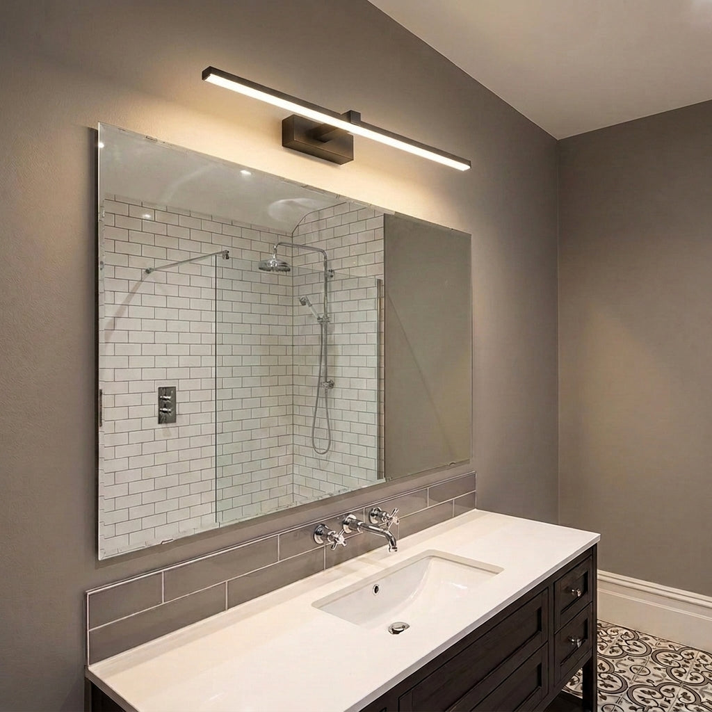 Jexlu - Linear LED Vanity Mirror Light - Modern Bathroom Wall Sconce