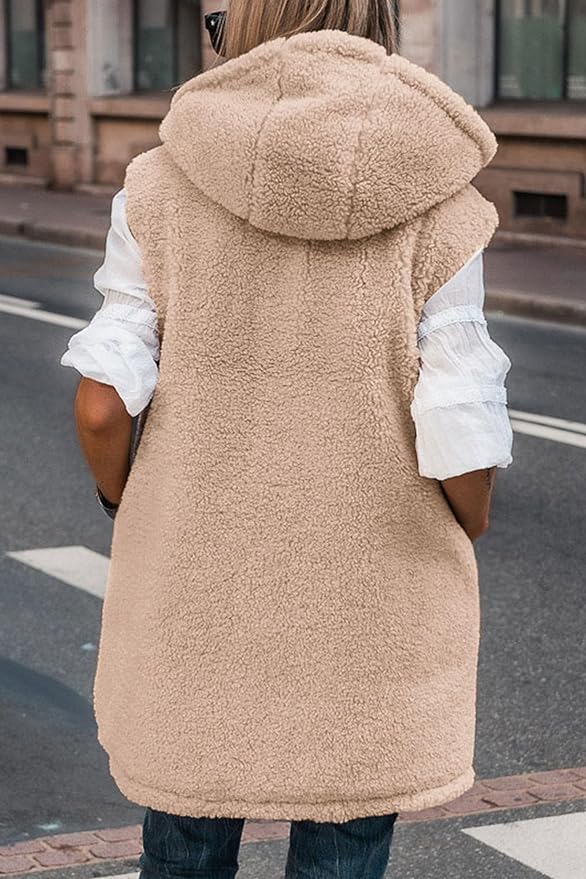 Urban Chill Sherpa Hooded Vest