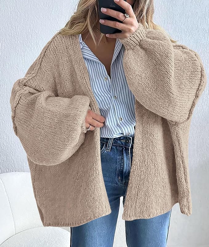 The CloudWrap Oversized Cardigan