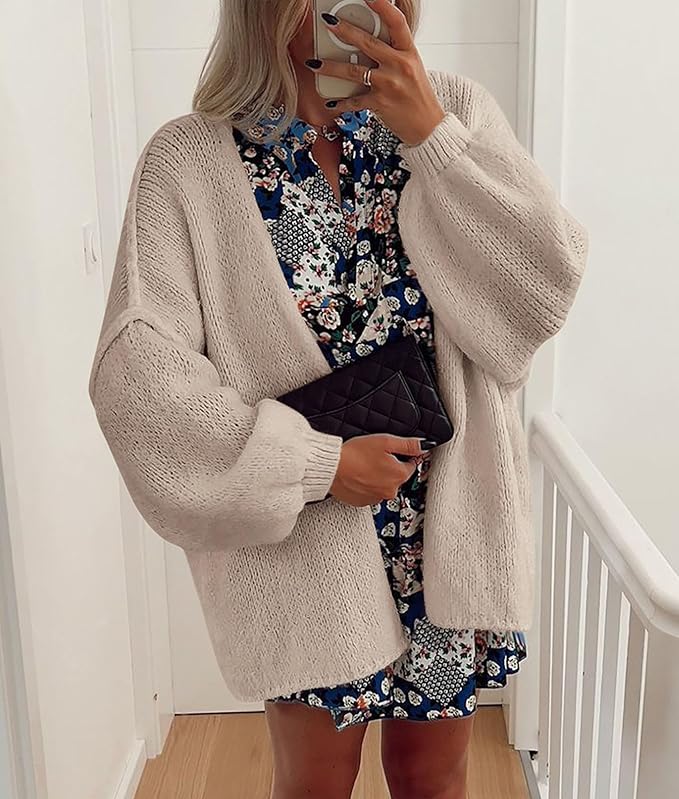 The CloudWrap Oversized Cardigan