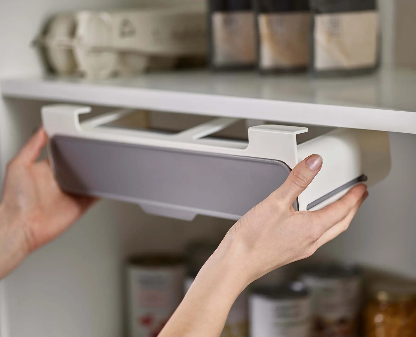 Find Spices in a Snap with Paisu Under-Shelf Rack