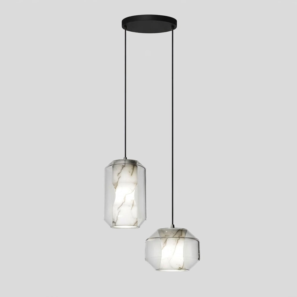 Bozla alabaster glass pendant light, additional product photo 7