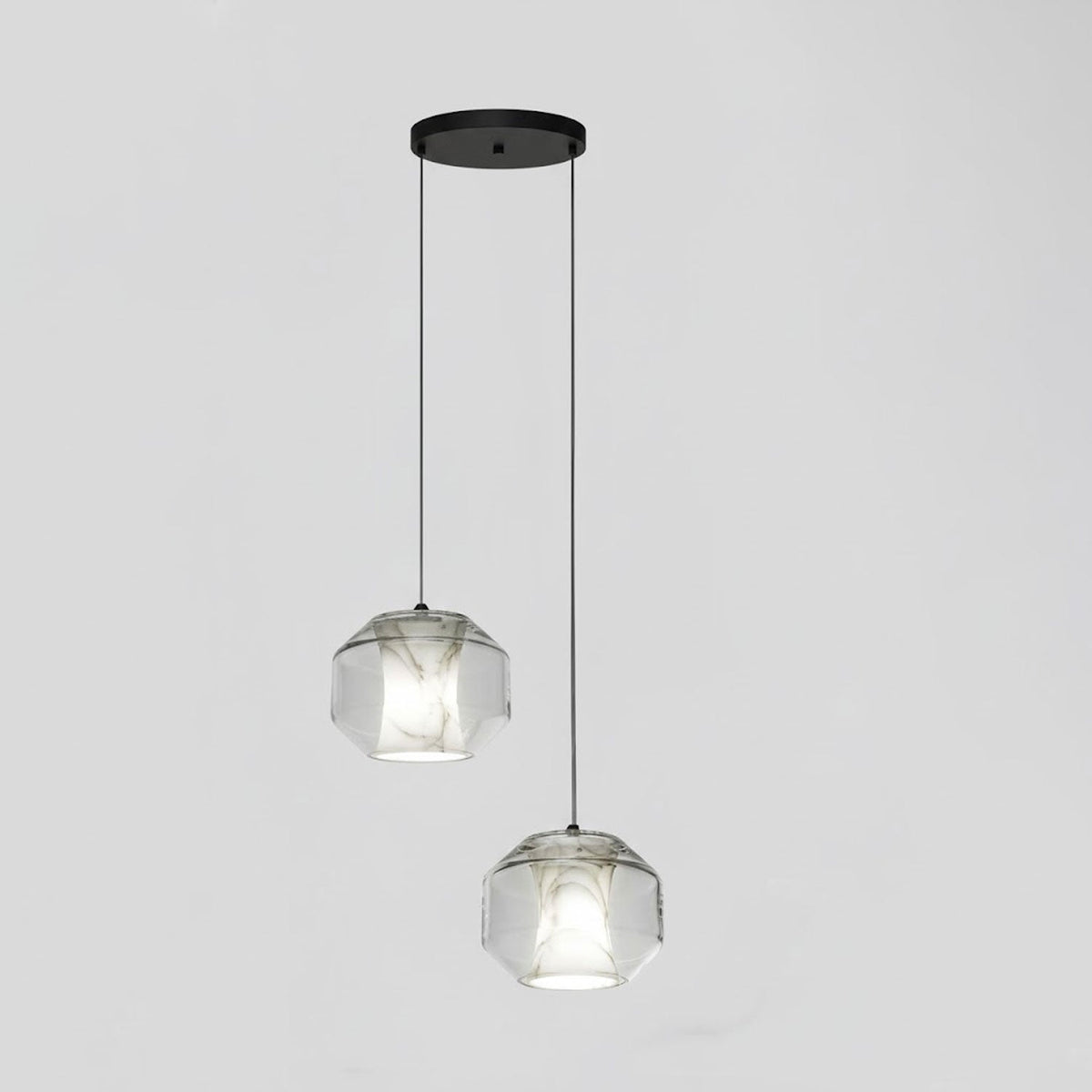 Bozla alabaster glass pendant light, additional product photo 12