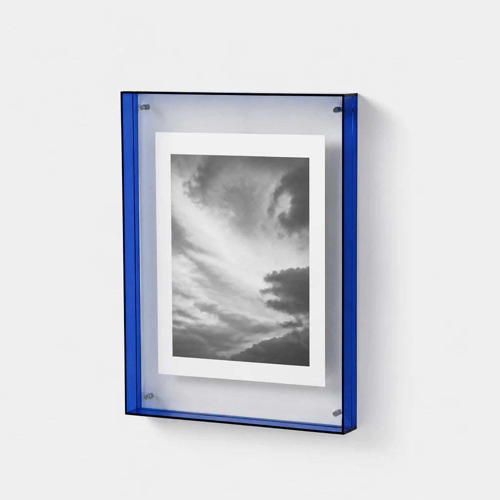 Byres acrylic photo frame, vibrant colour-edge design, product photo 10
