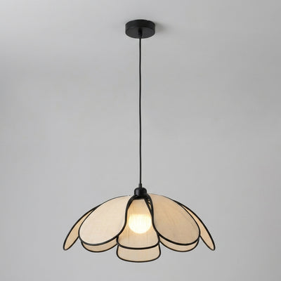 Muxqa - Japandi Wabi-Sabi Petal Pendant Light - Flower Ceiling Light