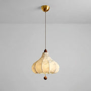 Naxlu French garland pendant light on white background
