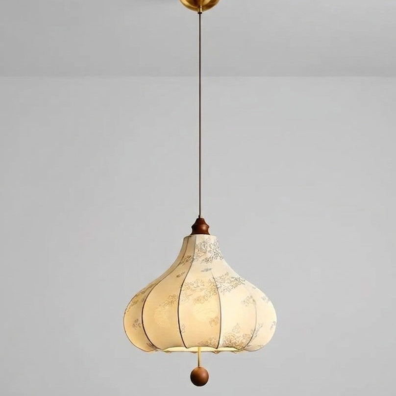 Naxlu French garland pendant light full view on white background