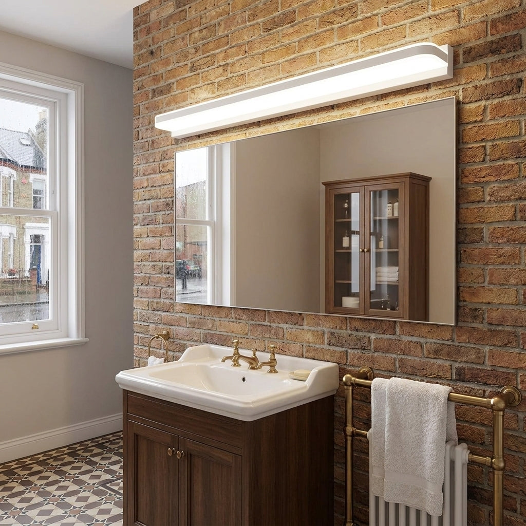 Rymza LED bathroom mirror wall light, product photo