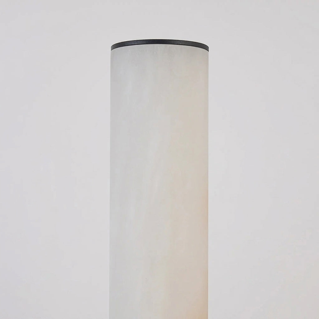 Subxo Black wall sconce, product shot on grey background