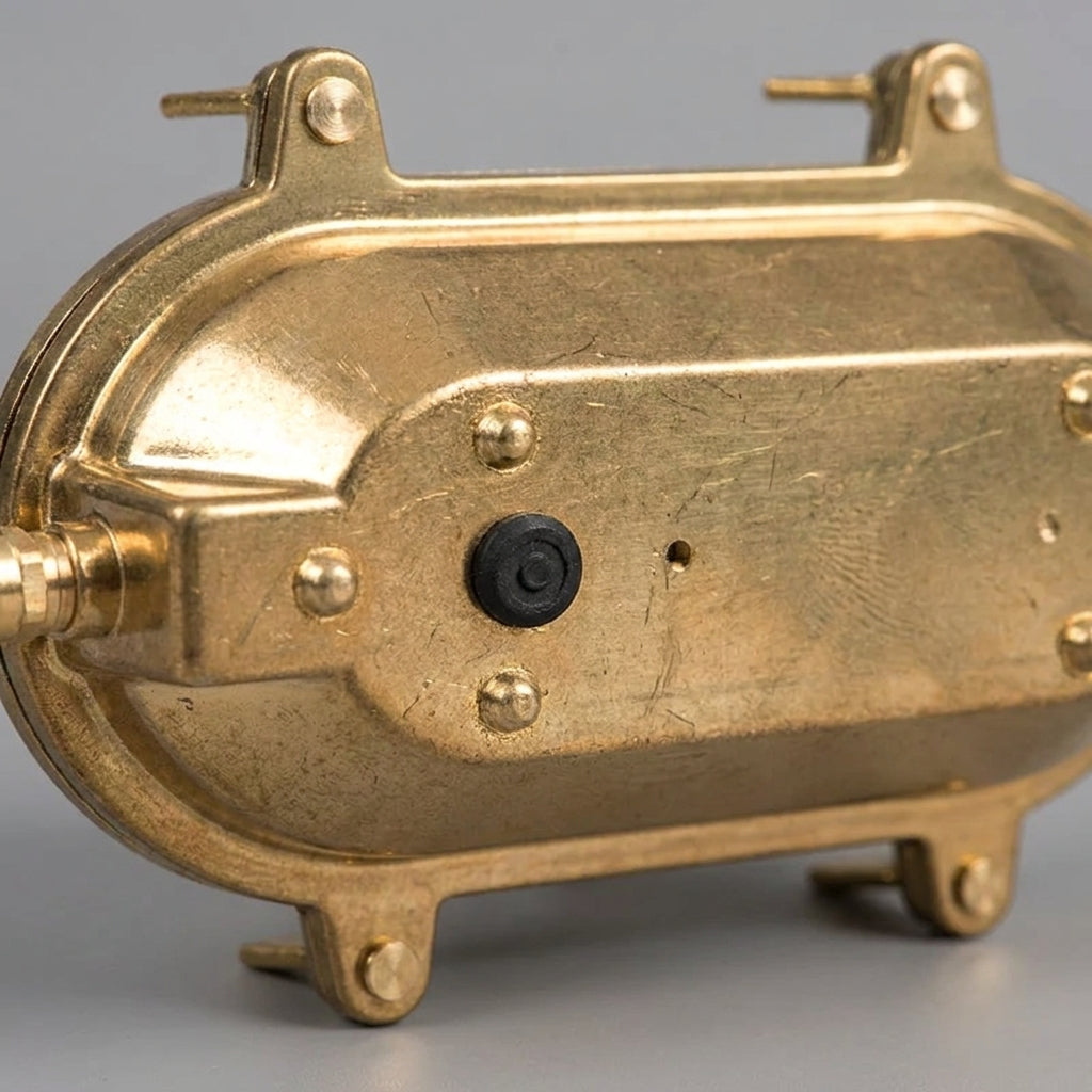 Yubza copper bulkhead wall light back detail